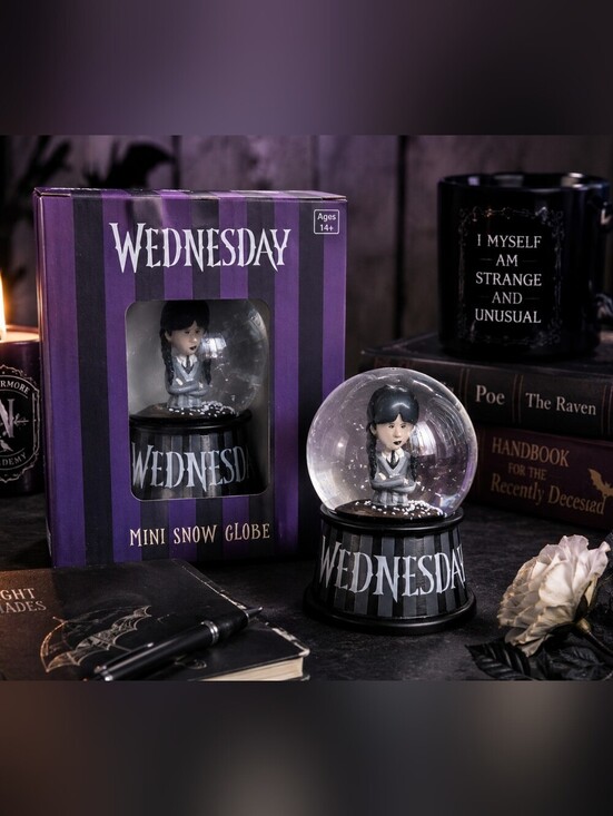 Wednesday Other - Wednesday Mini Snow Globe Collectible Decor